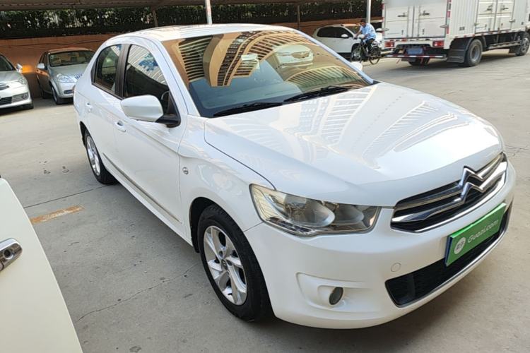 Used Citroen Elysee 2014 1.6L Manual Comfort Model Front Right 45 Deg