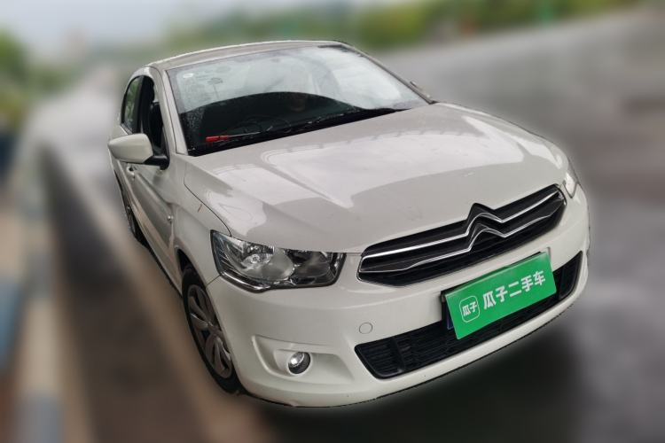 Used Citroen Elysee 2014 1.6L Manual Fashion Model CNG Front Right 45 Deg