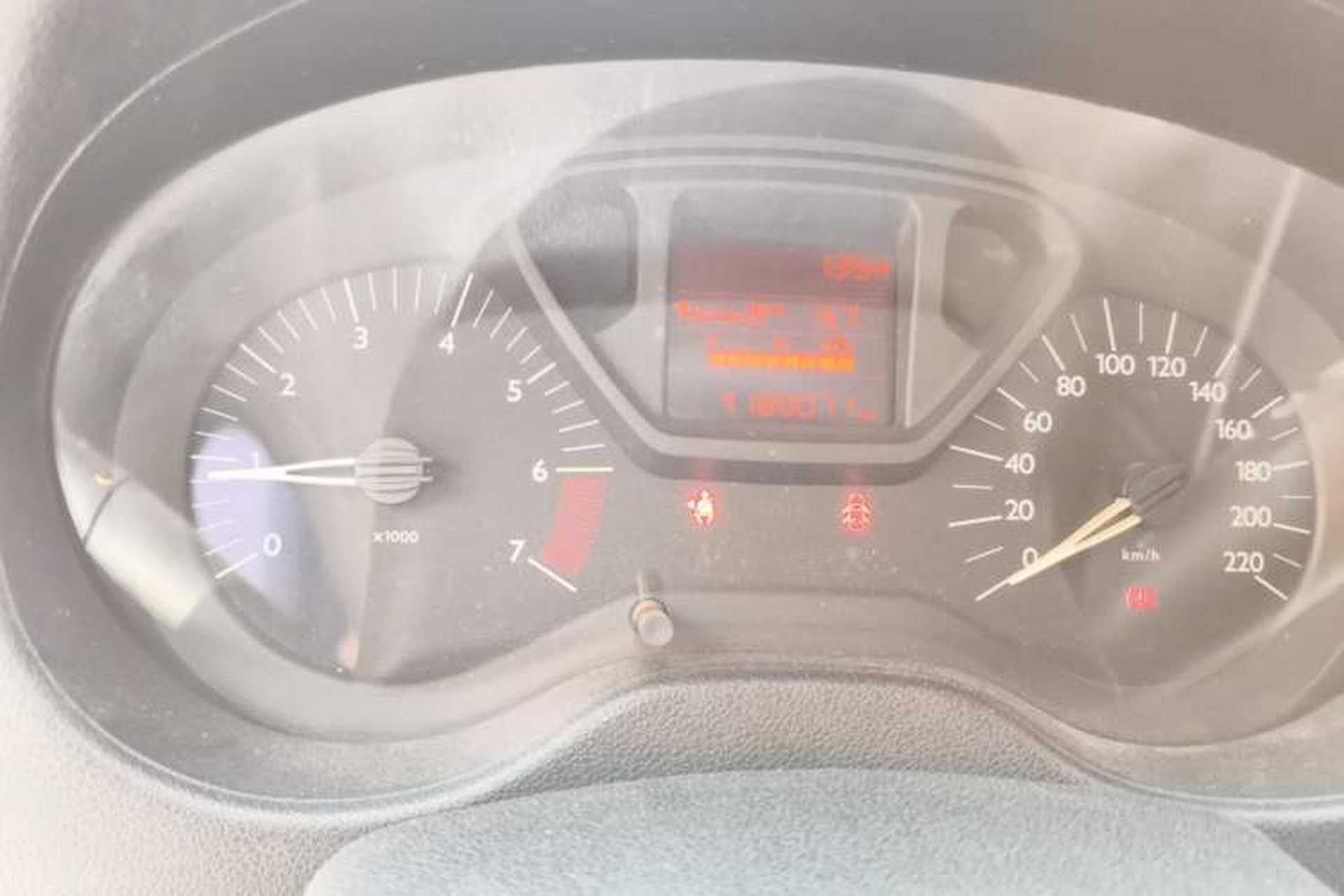 Used Citroen Elysee 2014 1.6L Manual Fashion Edition Odometer Close Up