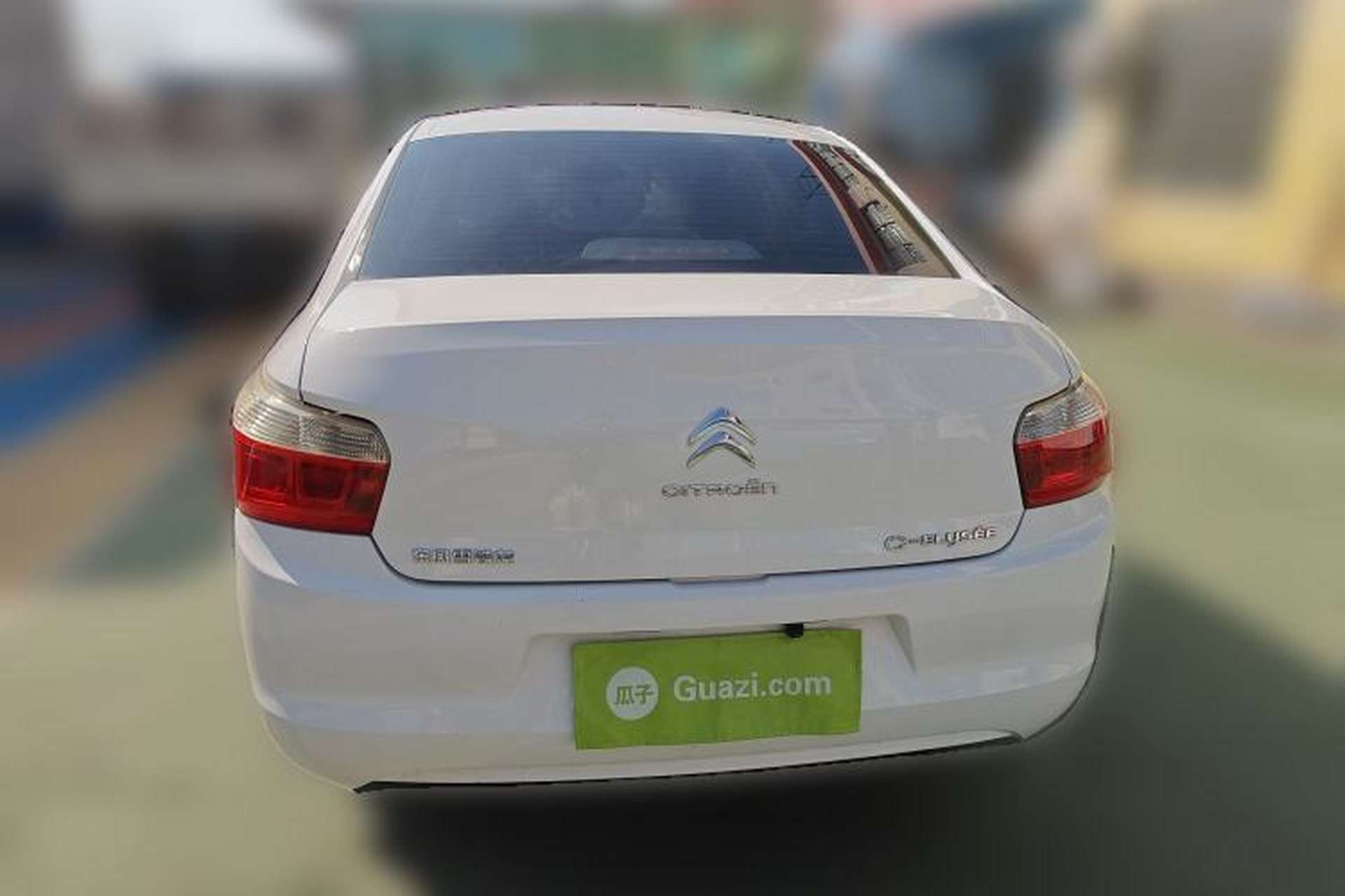 Used Citroen Elysee 2014 1.6L Manual Fashion Edition Rear