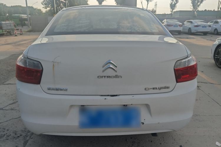 Used Citroen Elysee 2014 1.6L Manual Fashion Edition Rear