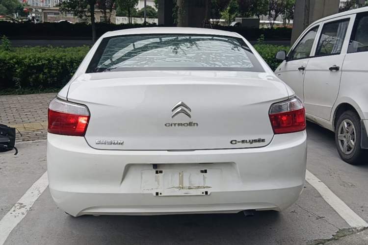 Used Citroen Elysee 2014 1.6L Automatic Fashion Model Rear