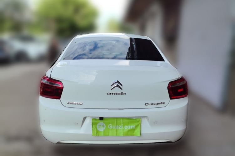 Used Citroen Elysee 2014 1.6L Manual Fashion Model CNG Rear