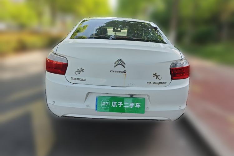 Used Citroen Elysee 2014 1.6L Manual Fashion Edition Rear