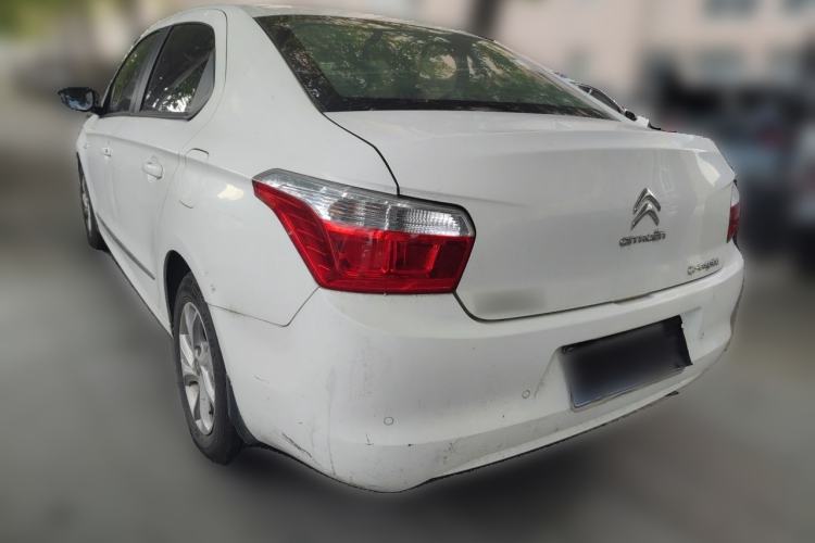 Used Citroen Elysee 2014 1.6L Manual Fashion Edition Rear Left 45 Deg