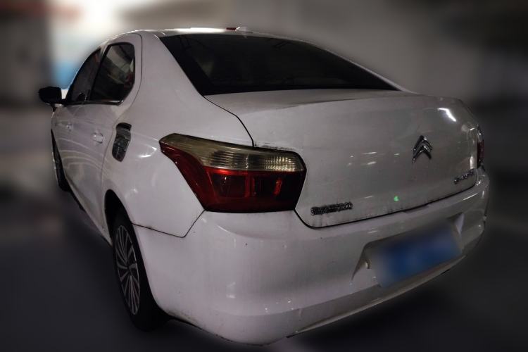 Used Citroen Elysee 2014 1.6L Automatic Fashion Model Rear Left 45 Deg