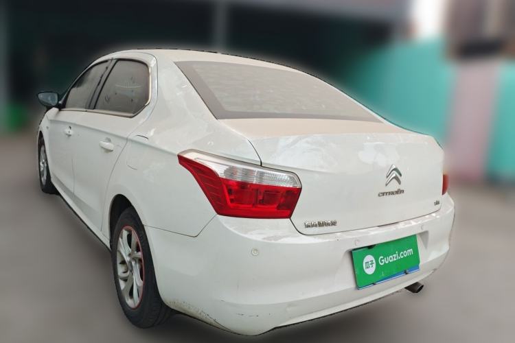 Used Citroen Elysee 2014 1.6L Manual Comfort Model Rear Left 45 Deg