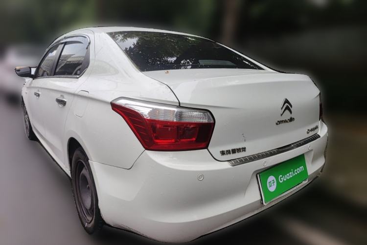 Used Citroen Elysee 2014 1.6L Manual Fashion Edition Rear Left 45 Deg