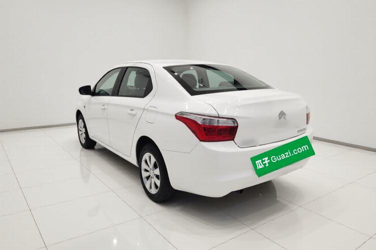 Used Citroen Elysee 2014 1.6L Manual Fashion Edition Rear Left 45 Deg