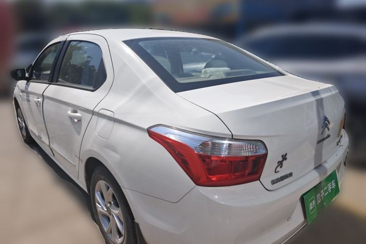 Used Citroen Elysee 2014 1.6L Manual Comfort Model Rear Left 45 Deg