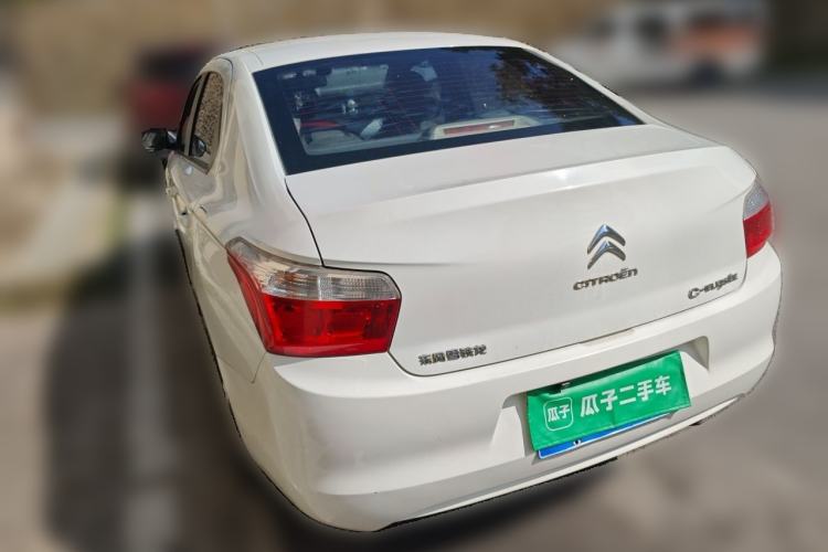 Used Citroen Elysee 2014 1.6L Automatic Fashion Model Rear Left 45 Deg
