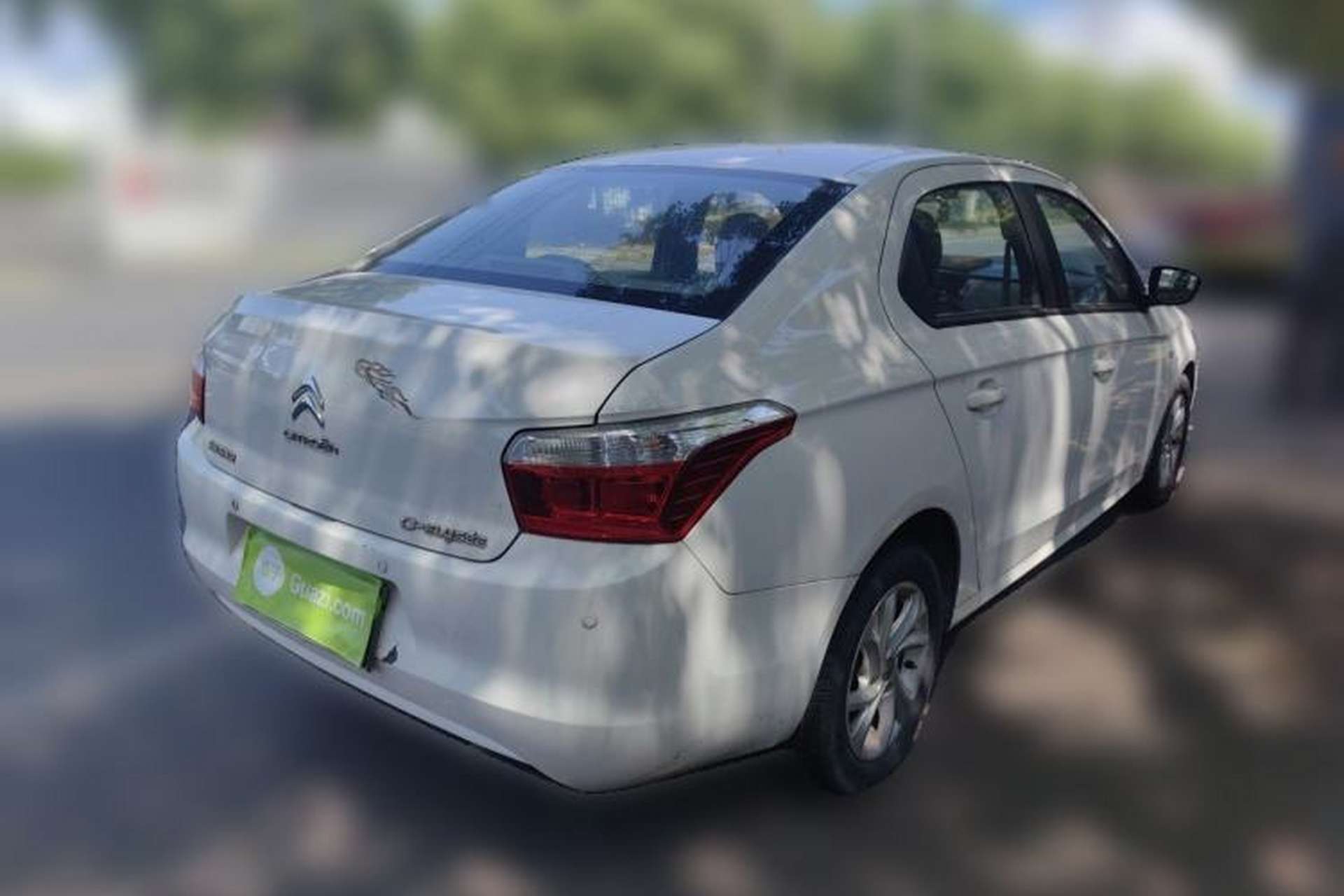 Used Citroen Elysee 2014 1.6L Manual Fashion Edition Rear Right 45 Deg