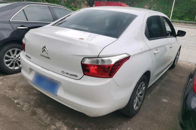 Used Citroen Elysee 2014 1.6L Automatic Fashion Model Rear Right 45 Deg