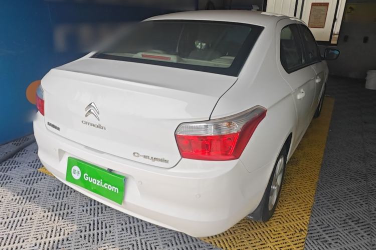 Used Citroen Elysee 2014 1.6L Automatic Fashion Model Rear Right 45 Deg