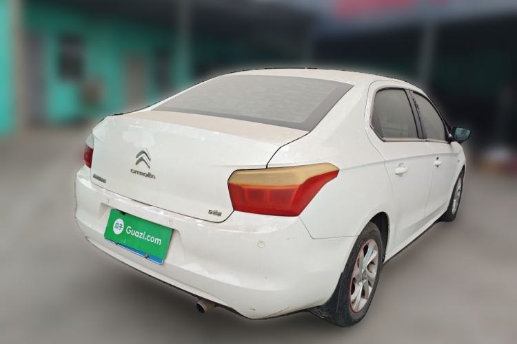 Used Citroen Elysee 2014 1.6L Manual Comfort Model Rear Right 45 Deg