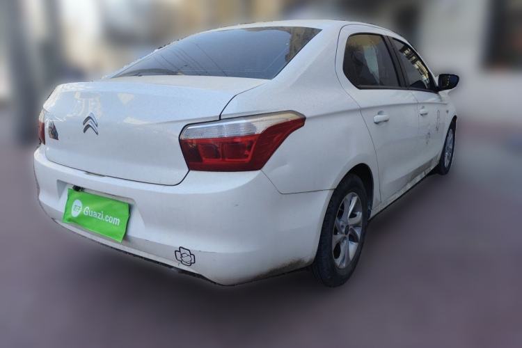Used Citroen Elysee 2014 1.6L Automatic Fashion Model Rear Right 45 Deg