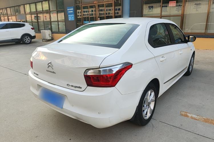Used Citroen Elysee 2014 1.6L Manual Comfort Model Rear Right 45 Deg