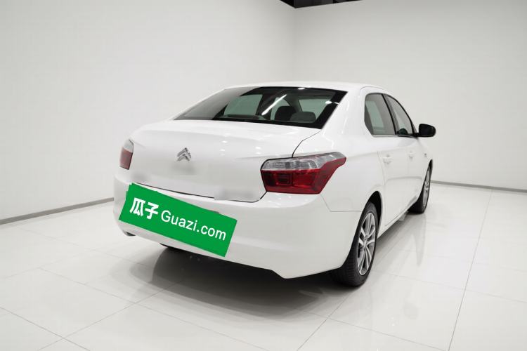 Used Citroen Elysee 2014 1.6L Manual Fashion Edition Rear Right 45 Deg