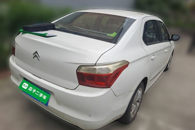 Used Citroen Elysee 2014 1.6L Automatic Comfort Model Rear Right 45 Deg