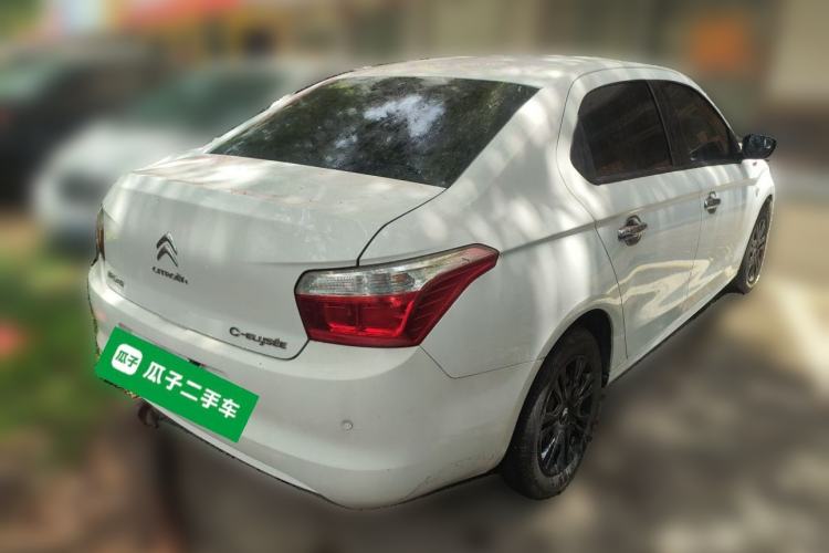 Used Citroen Elysee 2014 1.6L Automatic Fashion Model Rear Right 45 Deg