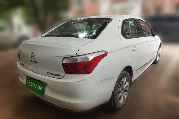 Used Citroen Elysee 2014 1.6L Manual Comfort Model Rear Right 45 Deg