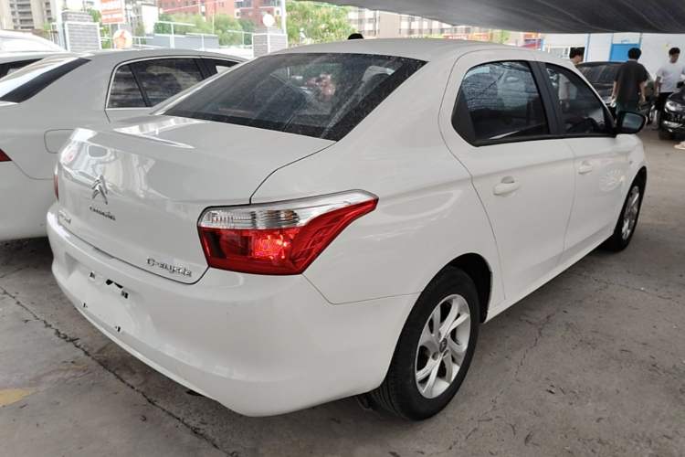 Used Citroen Elysee 2014 1.6L Manual Fashion Edition Rear Right 45 Deg