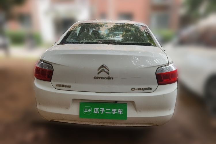 Used Citroen Elysee 2014 1.6L Manual Comfort Model Rear