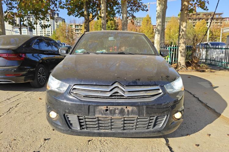 Used Citroen Elysee 2015 Zhishang Edition 1.6L Manual Fashion Model Front