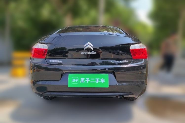 Used Citroen Elysee 2015 Zhishang Edition 1.6L Manual Fashion Model Rear