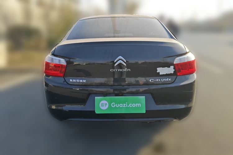 Used Citroen Elysee 2015 Zhishang Edition 1.6L Manual Fashion Model Rear