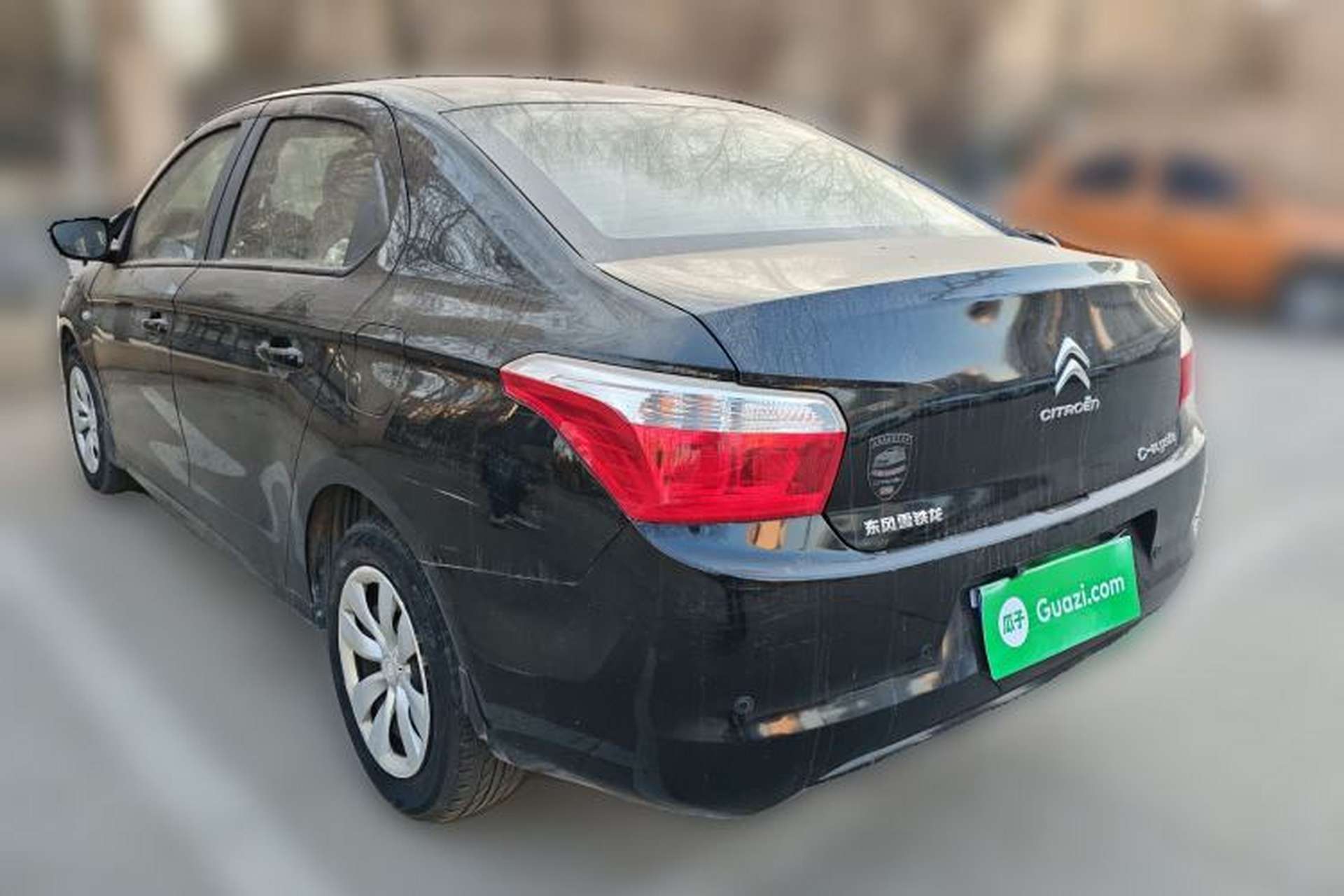 Used Citroen Elysee 2015 Zhishang Edition 1.6L Manual Fashion Model Rear Left 45 Deg