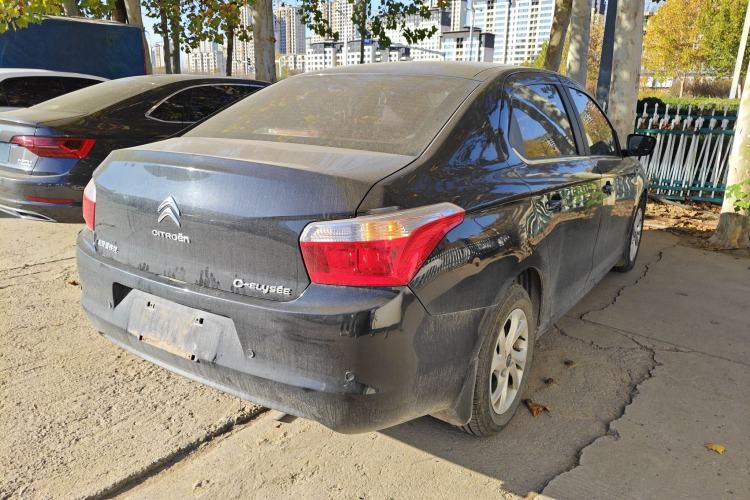 Used Citroen Elysee 2015 Zhishang Edition 1.6L Manual Fashion Model Rear Right 45 Deg