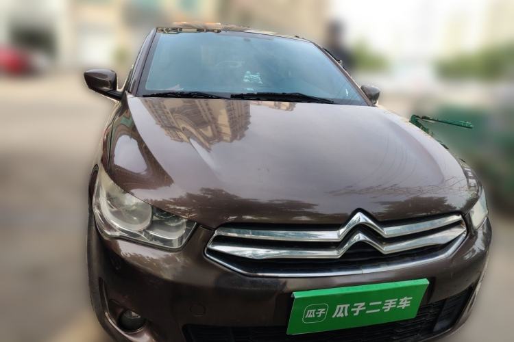 Used Citroen Elysee 2015 Zhishang Edition 1.6L Manual Fashion Model Front