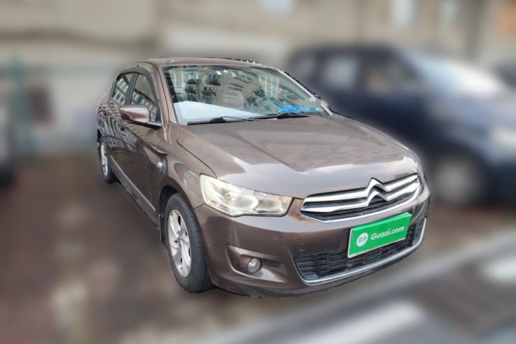 Used Citroen Elysee 2015 ZhiShang Edition 1.6L Automatic Comfort Version Front Right 45 Deg