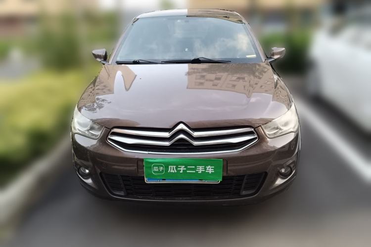 Used Citroen Elysee 2015 Zhishang Edition 1.6L Manual Fashion Model Front
