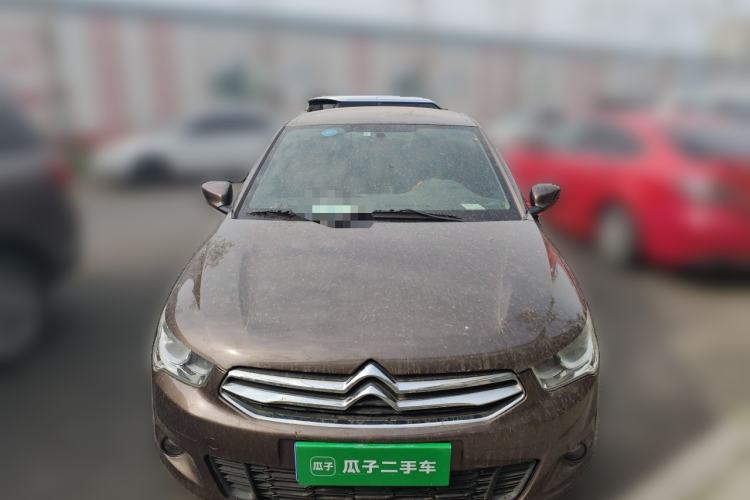 Used Citroen Elysee 2015 Qishang Edition 1.6L Automatic Fashion Model Front