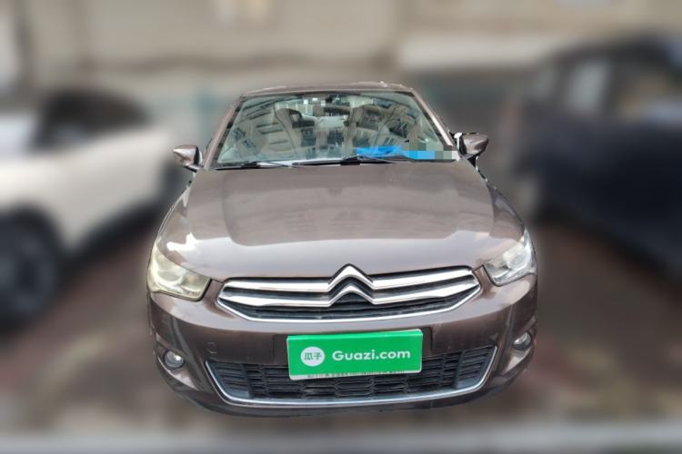 Used Citroen Elysee 2015 ZhiShang Edition 1.6L Automatic Comfort Version Front