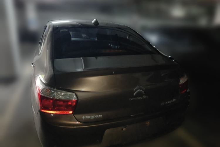 Used Citroen Elysee 2015 ZhiShang Edition 1.6L Manual Comfort Model Rear