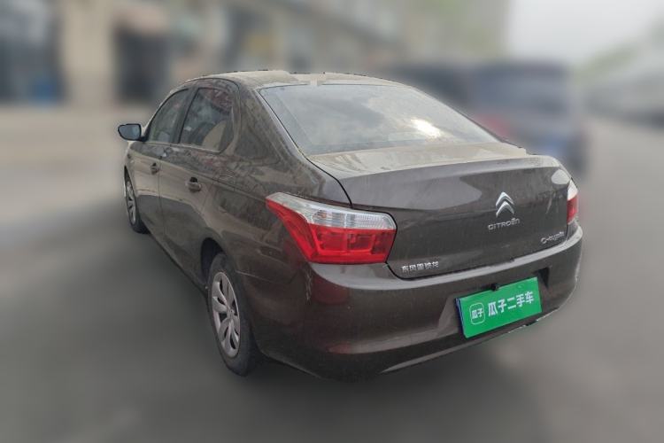 Used Citroen Elysee 2015 Qishang Edition 1.6L Automatic Fashion Model Rear Left 45 Deg