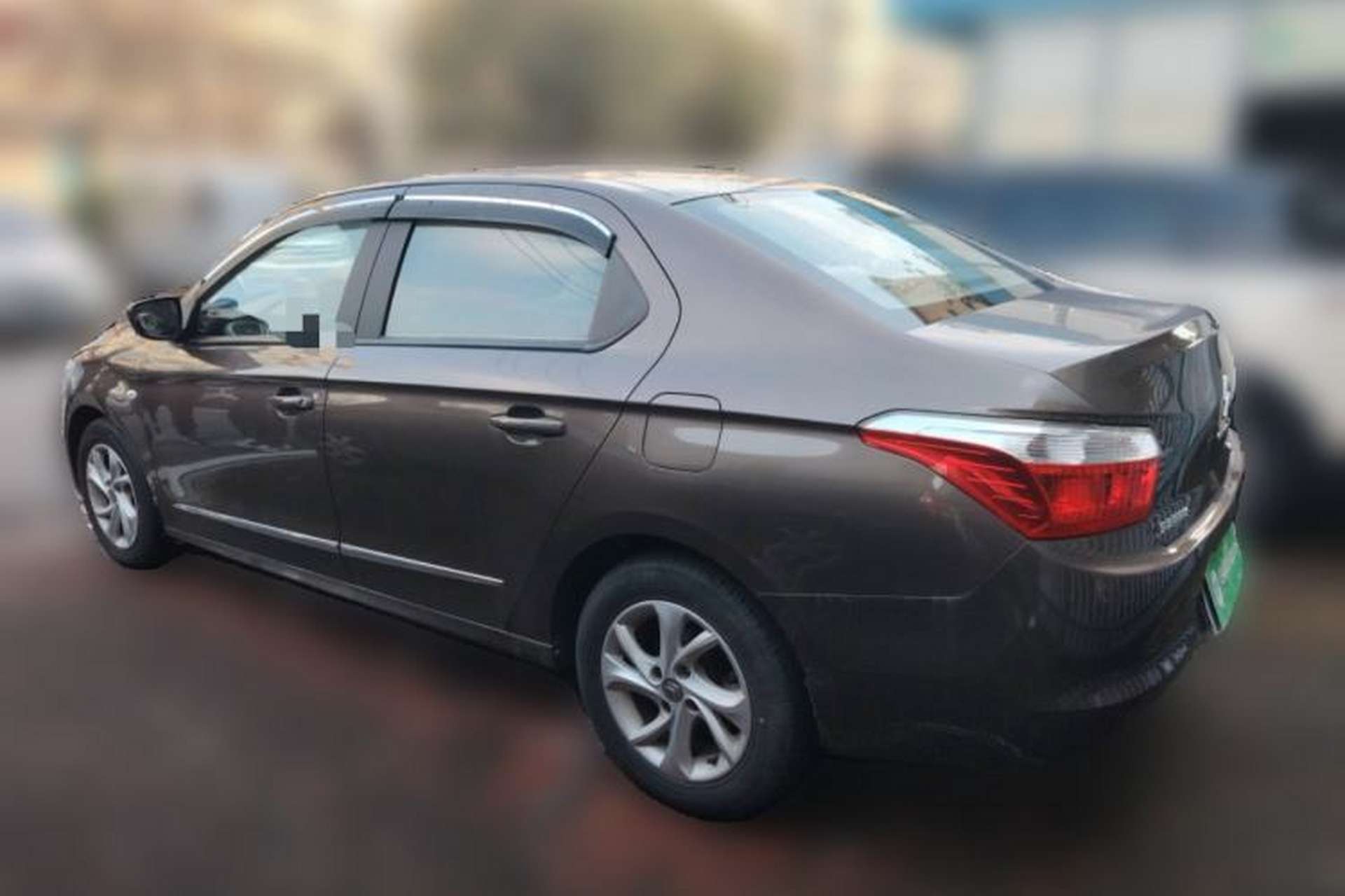 Used Citroen Elysee 2015 ZhiShang Edition 1.6L Automatic Comfort Version Rear Left 45 Deg
