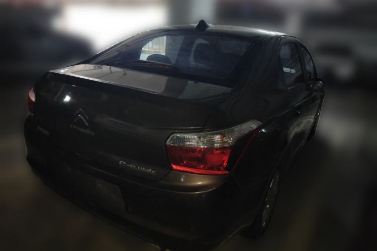 Used Citroen Elysee 2015 ZhiShang Edition 1.6L Manual Comfort Model Rear Right 45 Deg