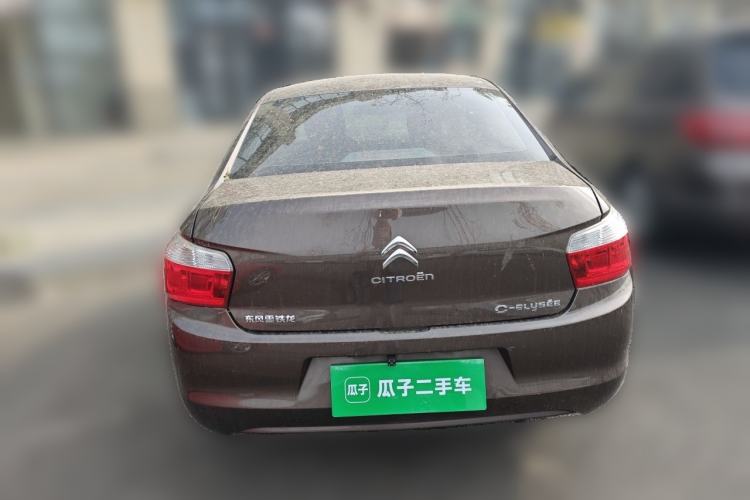 Used Citroen Elysee 2015 Qishang Edition 1.6L Automatic Fashion Model Rear