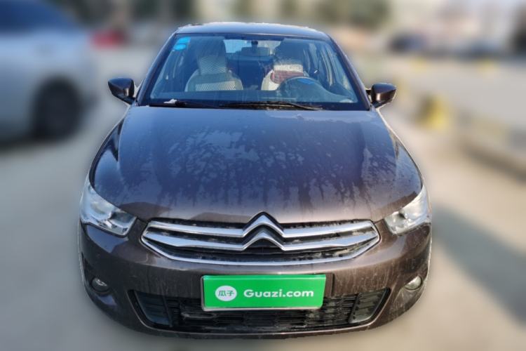 Used Citroen Elysee 2015 Zhishang Edition 1.6L Manual Fashion Model Front