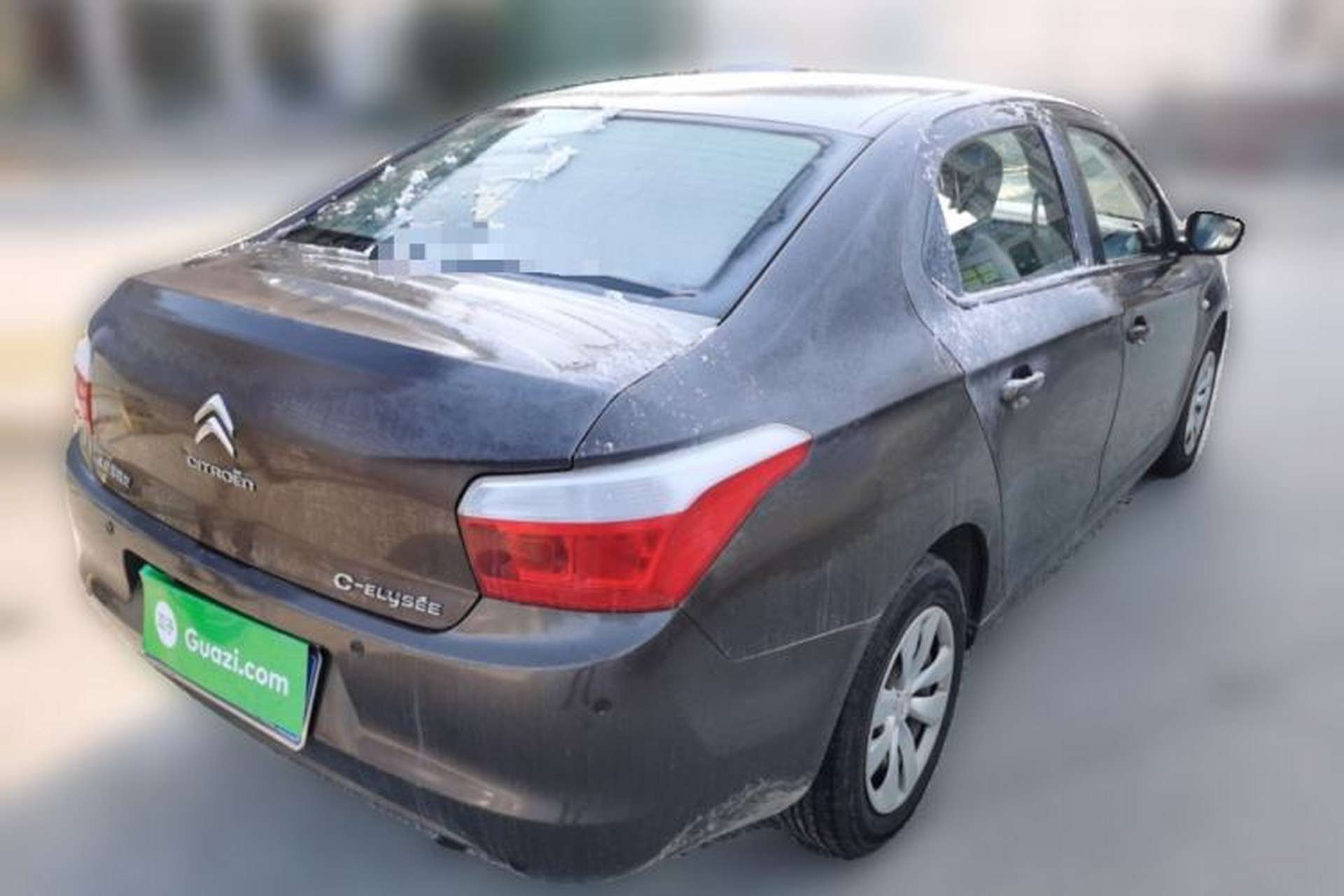 Used Citroen Elysee 2015 Zhishang Edition 1.6L Manual Fashion Model Rear Right 45 Deg