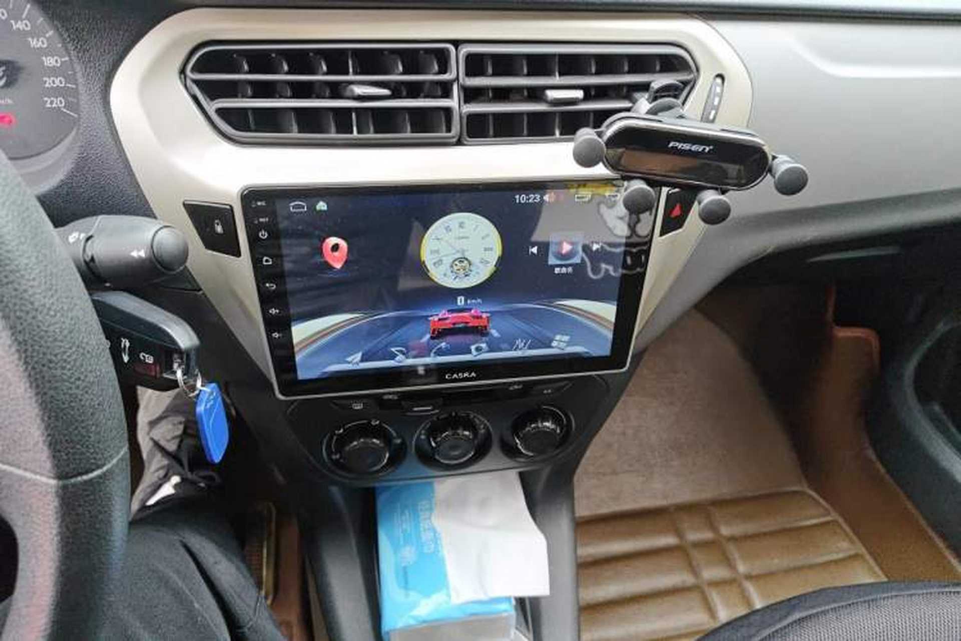 Used Citroen Elysee 2015 Zhishang Edition 1.6L Manual Fashion Model Audio And AC Panel
