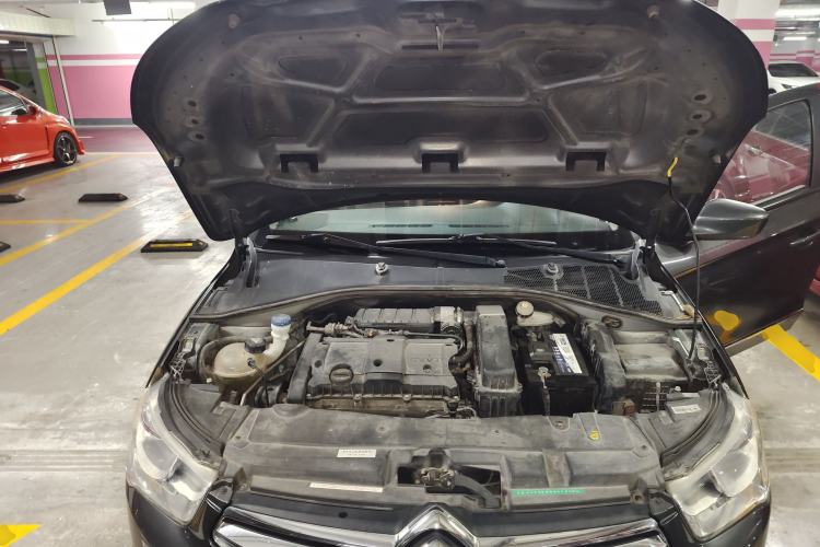 Used Citroen Elysee 2015 ZhiShang Edition 1.6L Automatic Comfort Version Engine Bay