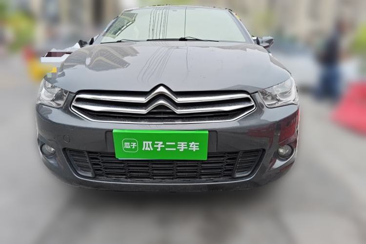 Used Citroen Elysee 2015 Zhishang Edition 1.6L Manual Fashion Model Front