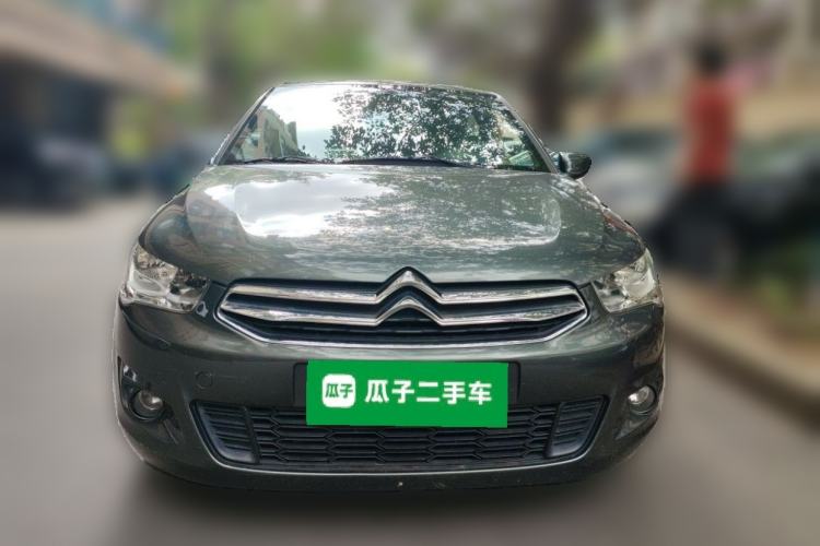 Used Citroen Elysee 2015 Zhishang Edition 1.6L Manual Fashion Model Front