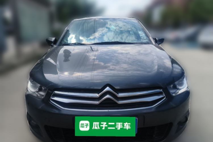 Used Citroen Elysee 2015 Zhishang Edition 1.6L Manual Fashion Model Front
