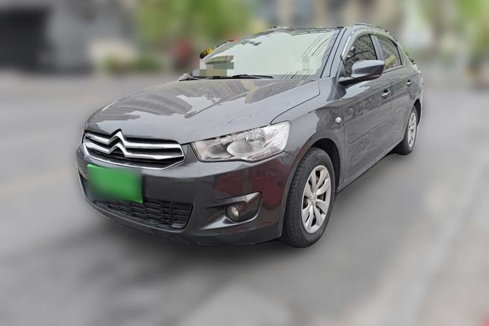 Used Citroen Elysee 2015 Zhishang Edition 1.6L Manual Fashion Model Front Left 45 Deg